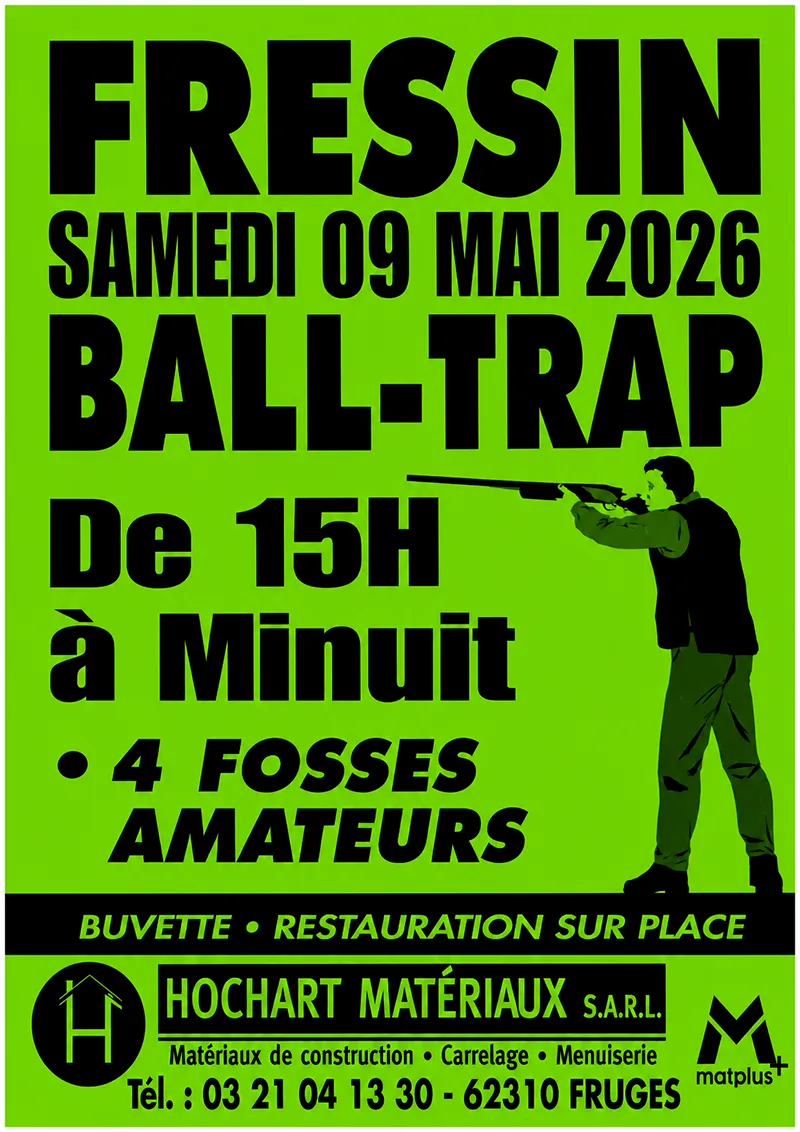 Affiche Comité des Fêtes de Fressin