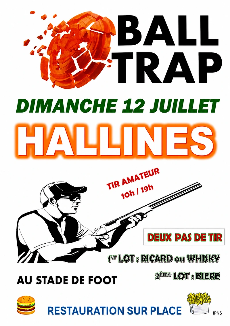Affiche Association Communale des Chasseurs d'Hallines